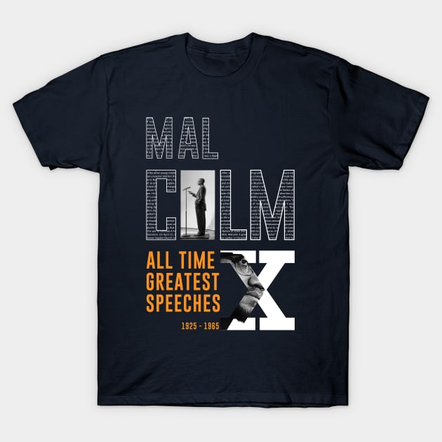 Malcolm X Day T-Shirt by ZUNAIRA